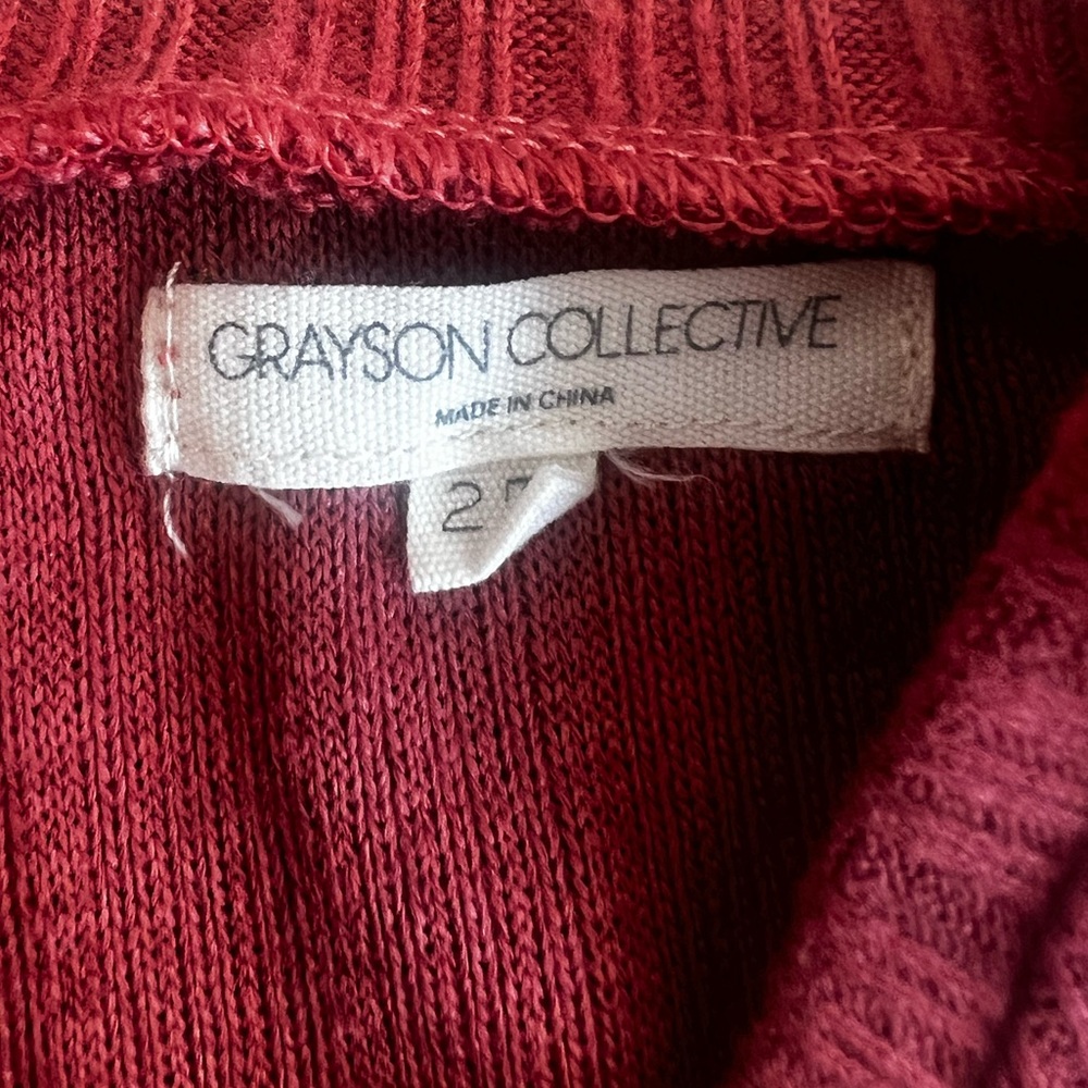 New Grayson Collective for Target Ribbed Ruffle Dress 2T - Picture 6 of 8